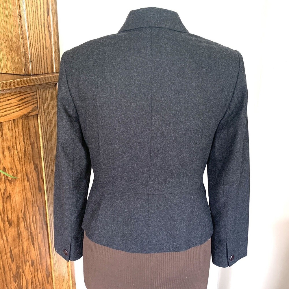 Field Manor Vintage Classic Fitted Charcoal Gray … - image 5